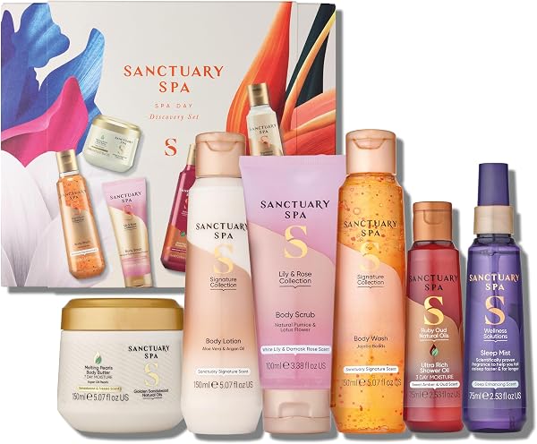 Sanctuary Spa Spa Day Discovery Gift Set, Vegan, Gift For Women, Birthday Gift, Womens Gift Sets, Self Care Gift - 1