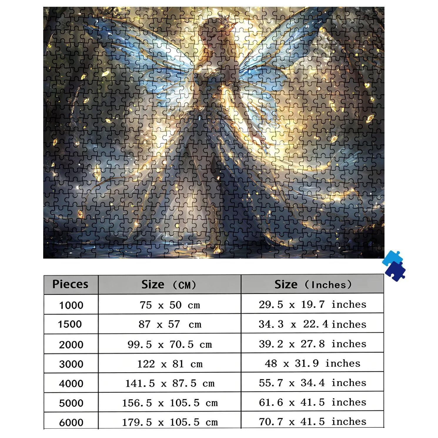 Puzzle 1000 elementów, drewniane puzzle dla dorosłych - Impossible Puzzle 75 x 50 cm niffy gra myśleniowa i łamigłówka dla kobiet i mężczyzn, gra rodzinna na wieczory z grami, prezent dla kobiet