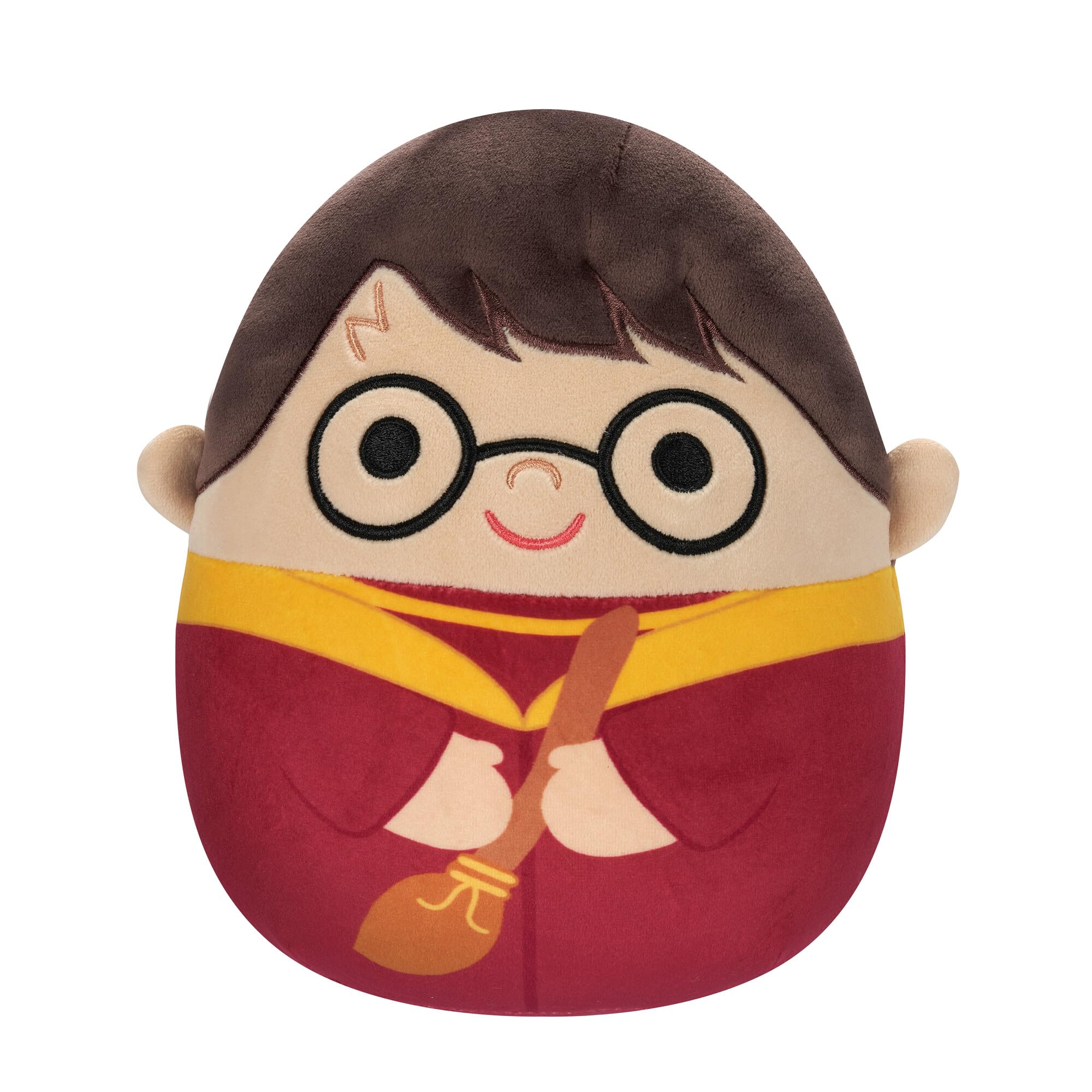 Squishmallows SQWB00124 Harry Potter in Quidditch Robe, 25 cm, Official Jazwares Plush, Super Soft Cuddly Toy