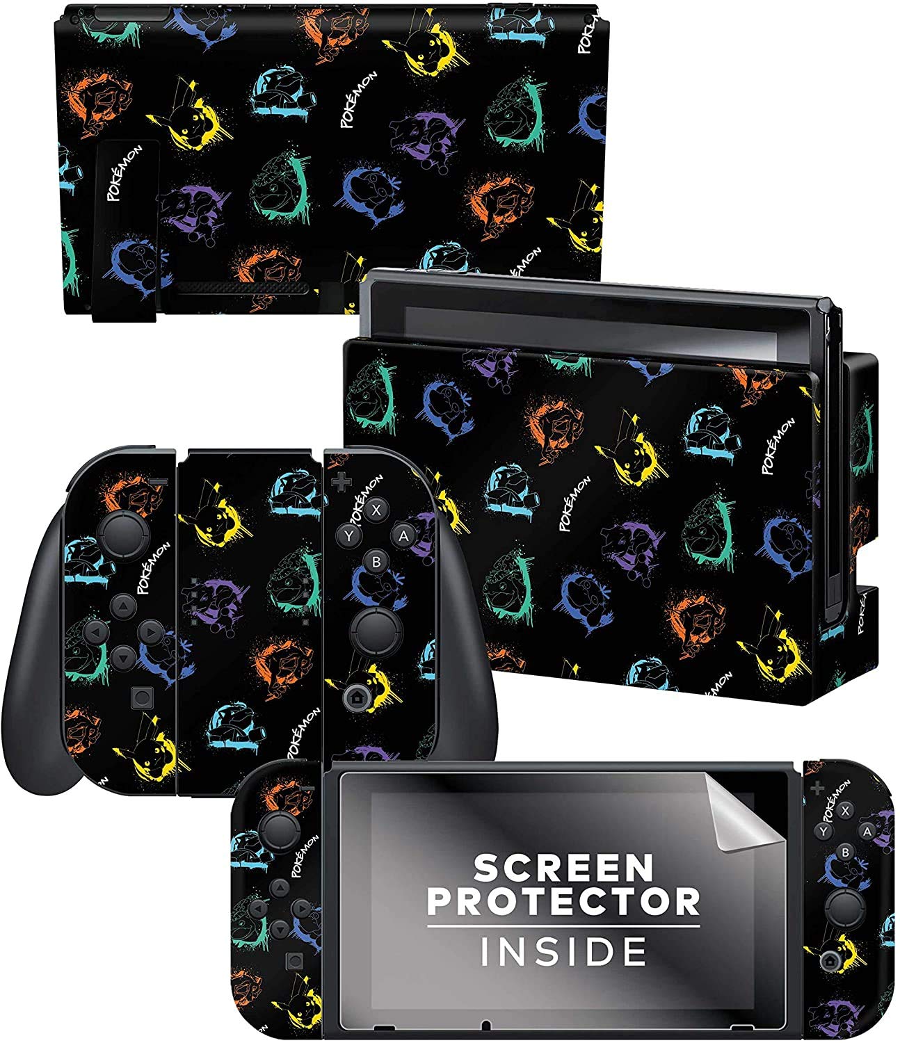 ELTON 3M Skins Decal for Nintendo Switch, Anti-Scratch Durable Cover Sticker Matte Protector Vinyl Wrap Full Set Faceplate Joy-Con Console Dock [video game] (B08YNN4FWW) Amazon Price History, Amazon Price Tracker