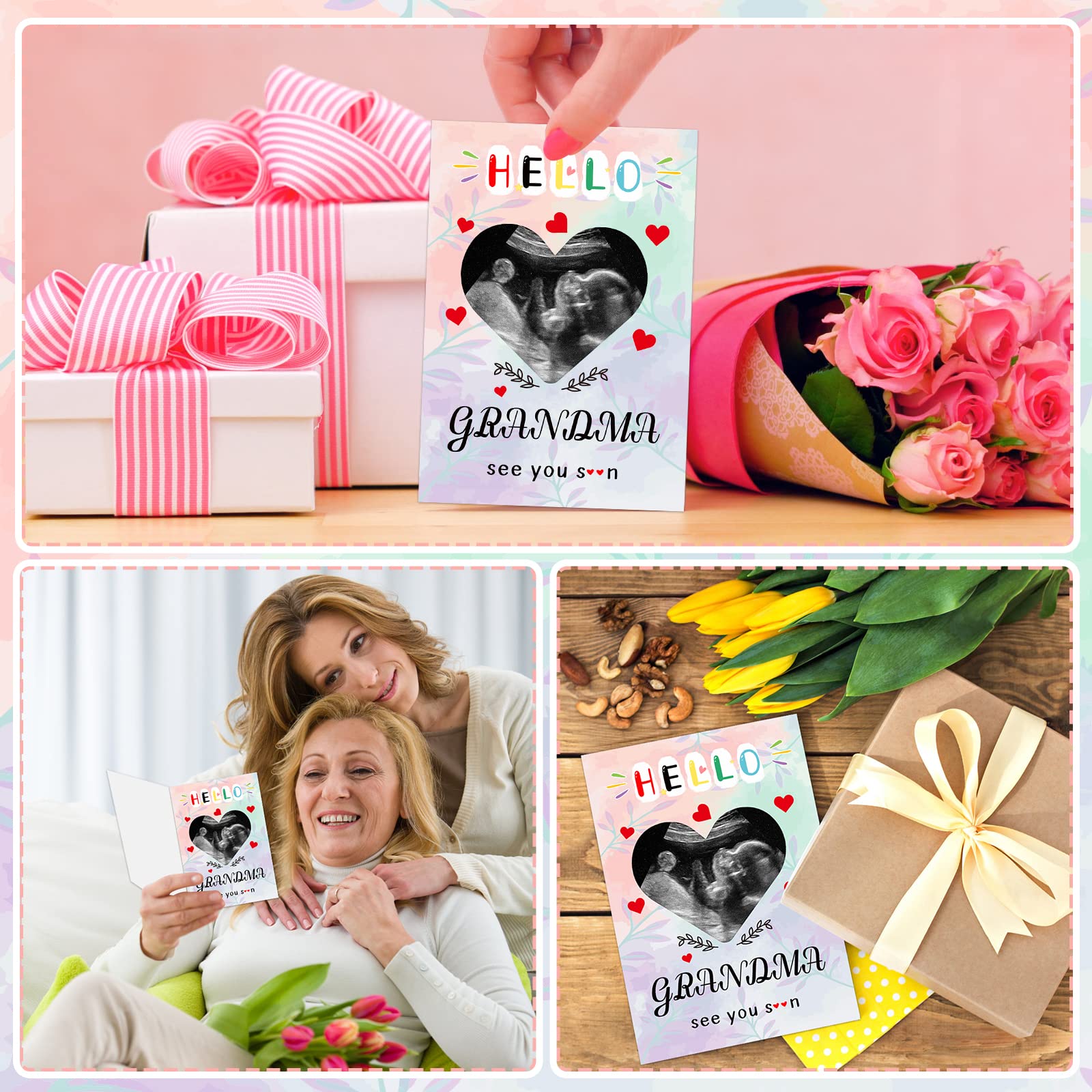 WhatSign Cartes De Fête Des Mères Pour Grand-mère, Carte De Fête