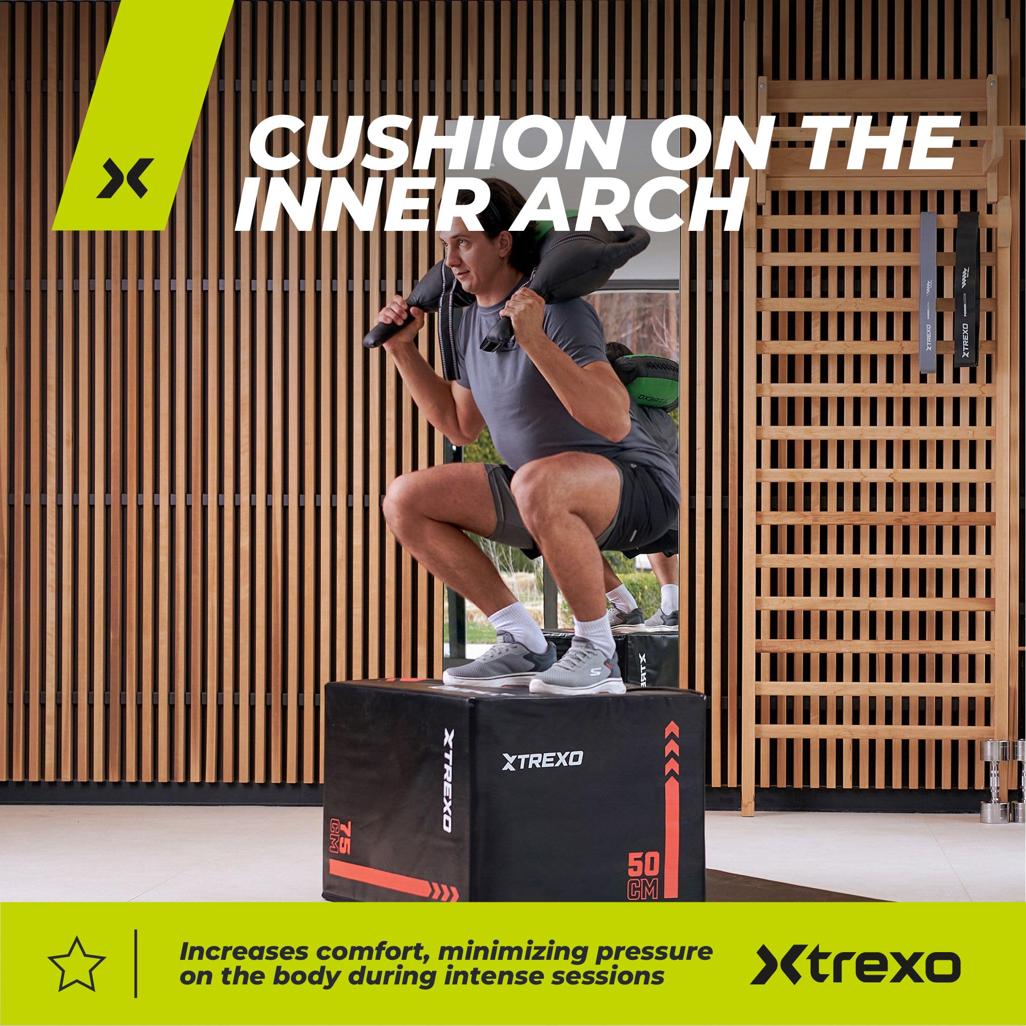 TREXO Bulgarian Exercise Bag 15 kg allenamento di forza fitness resistenza perfetta per casa e palestra borsa da allenamento in ecopelle PU 73 x 40 x 19 cm sacco di sabbia per allenamento fitness