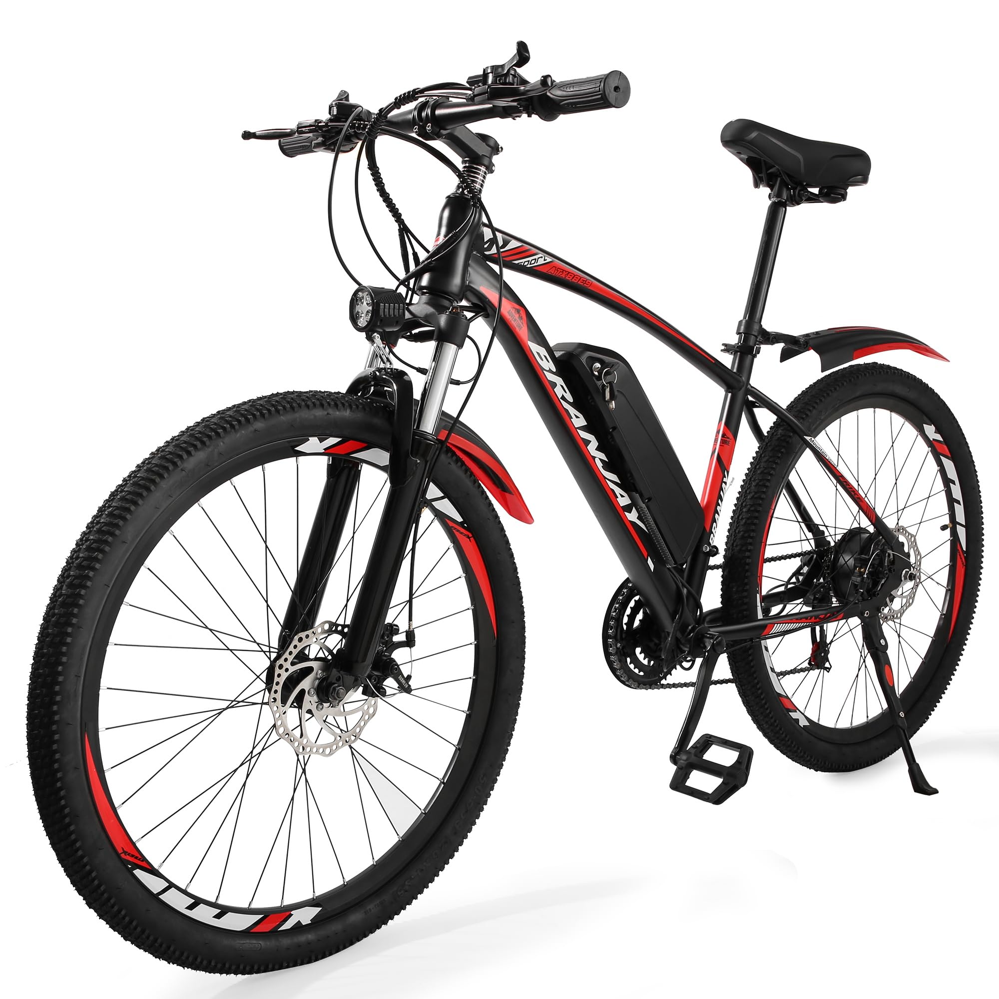 Amazon | BRANJAY 電動自転車 電動マウンテンバイク 26インチ シマノ21 