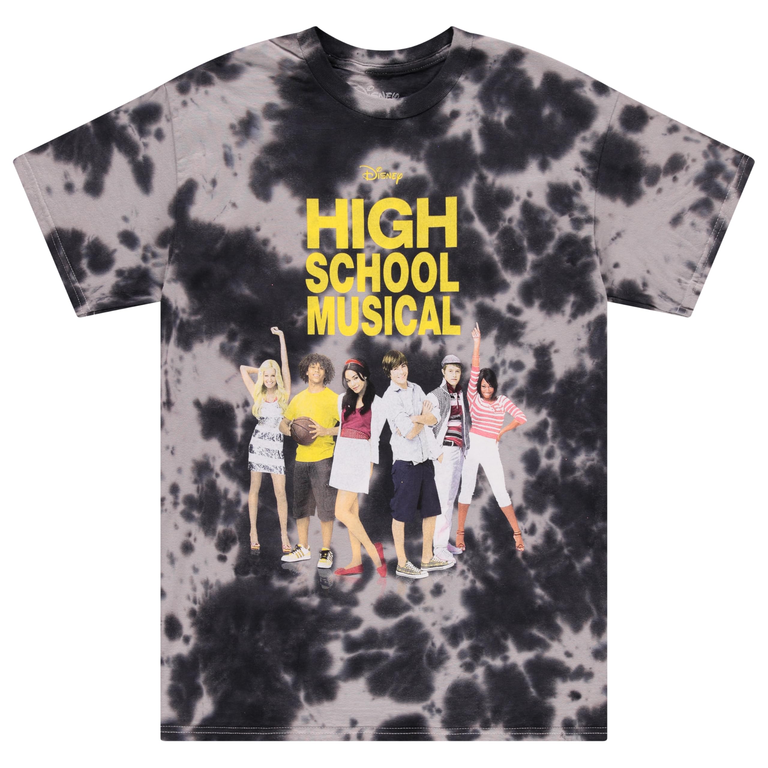 Mens High School Musical Shirt - High School Musical Troy Bolton, Sharpay Evans, Gabriella Montez Graphic T-Shirt