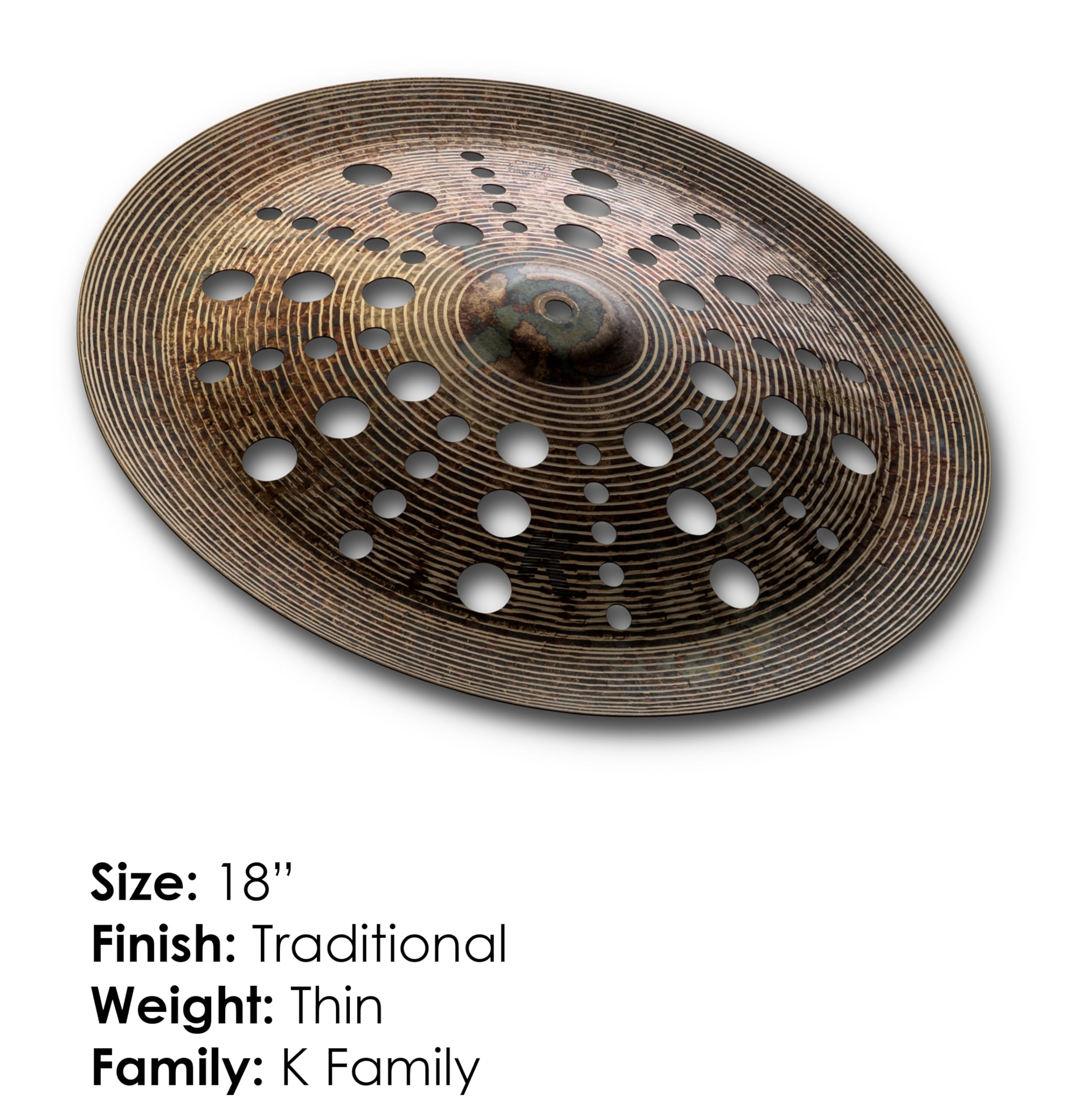 Zildjian K1420 Custom Special Dry Trash China 18"