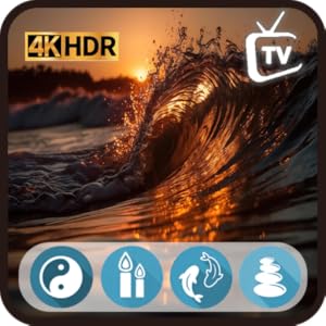 Brown Noise für Sleep TV – Tiefengeräuschblocker mit Wetteruhr