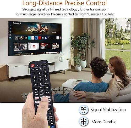 Miniatura 5 de Mando a distancia de repuesto para LG TV Remote LED OLED LCD Webos 4K 8K UHD HDTV HDR Smart TV con Netflix, Prime Video, Disney, LG Channels Button