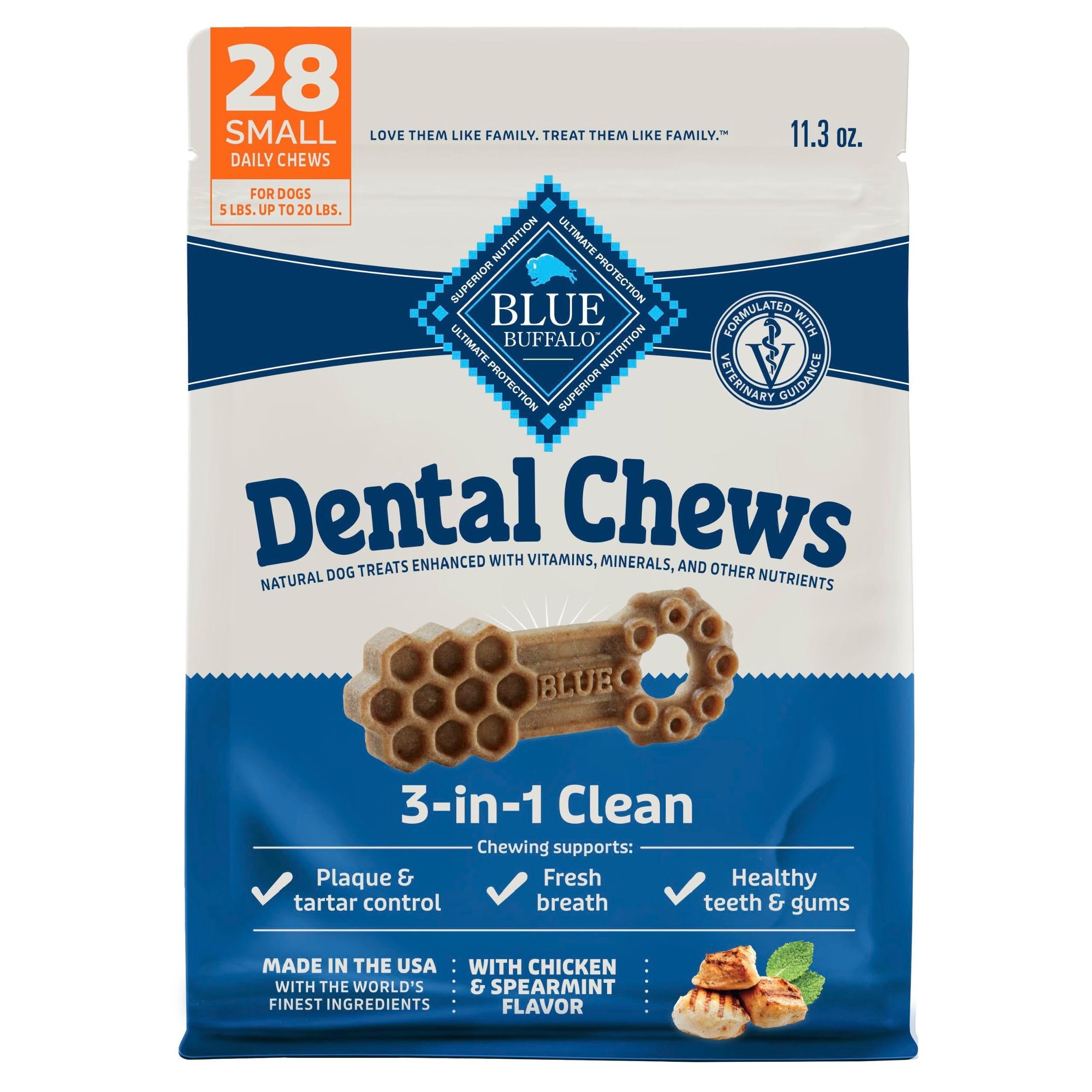 Blue Dental Chew Sm Dg 320g_28ct