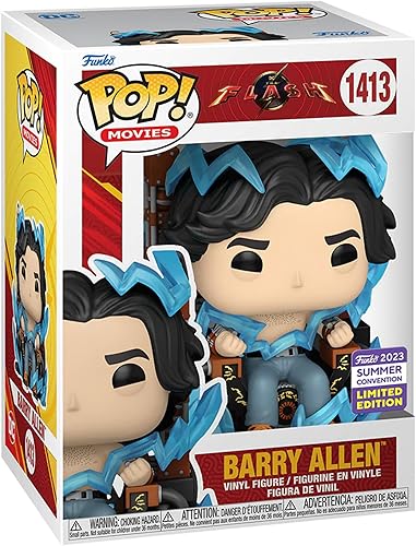 Funko Pop! DC Comic Heroes Figura de vinilo exclusiva (flash en silla #1413)