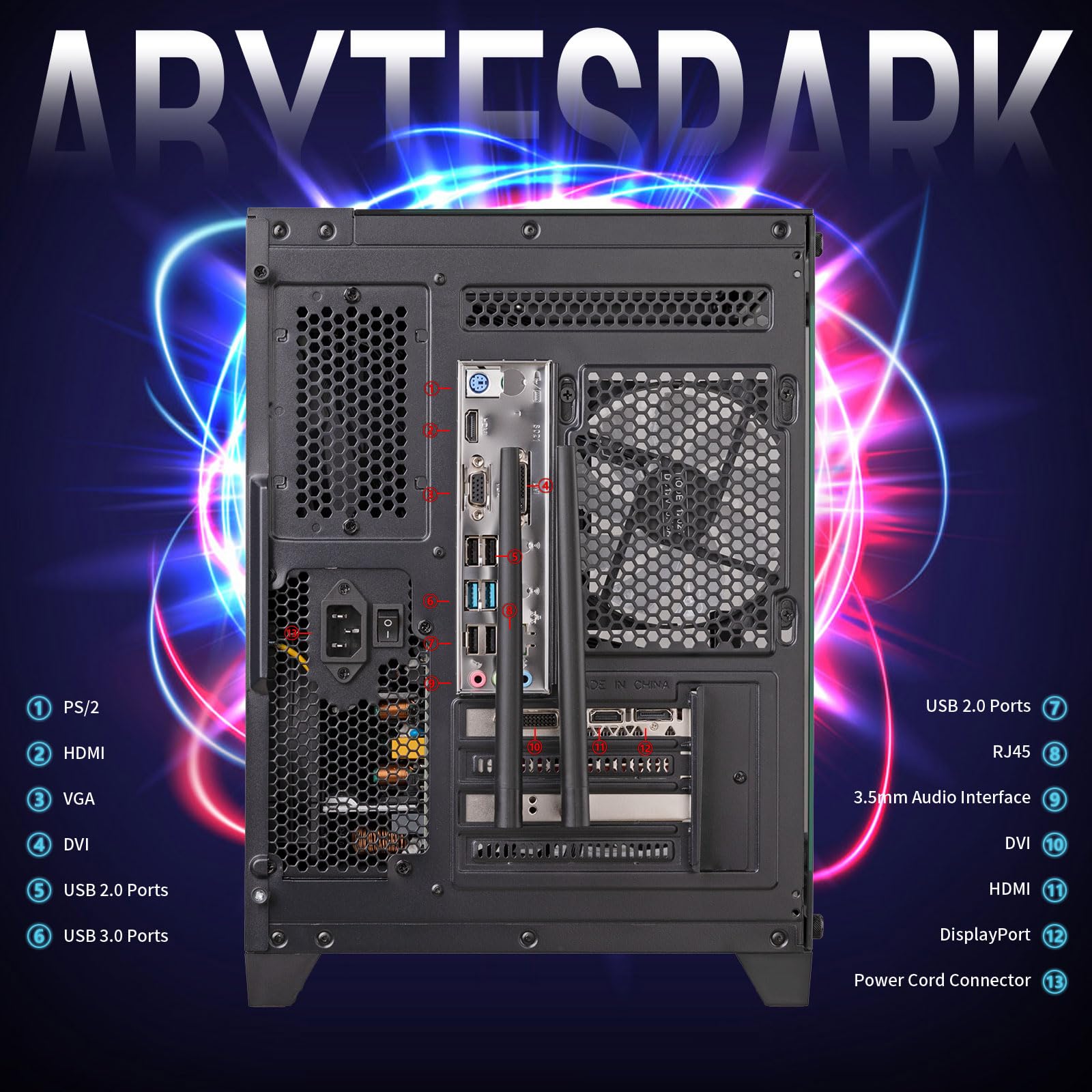 Gaming PC Desktop Computer,Intel Core i7 Desktop,Operating at A
