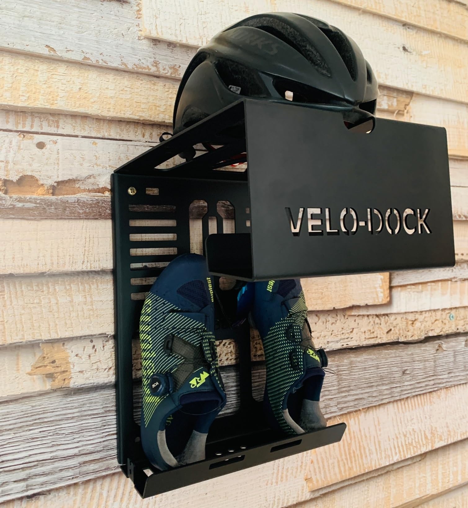 Velo-Dock Fahrradwandhalterung matt schwarz