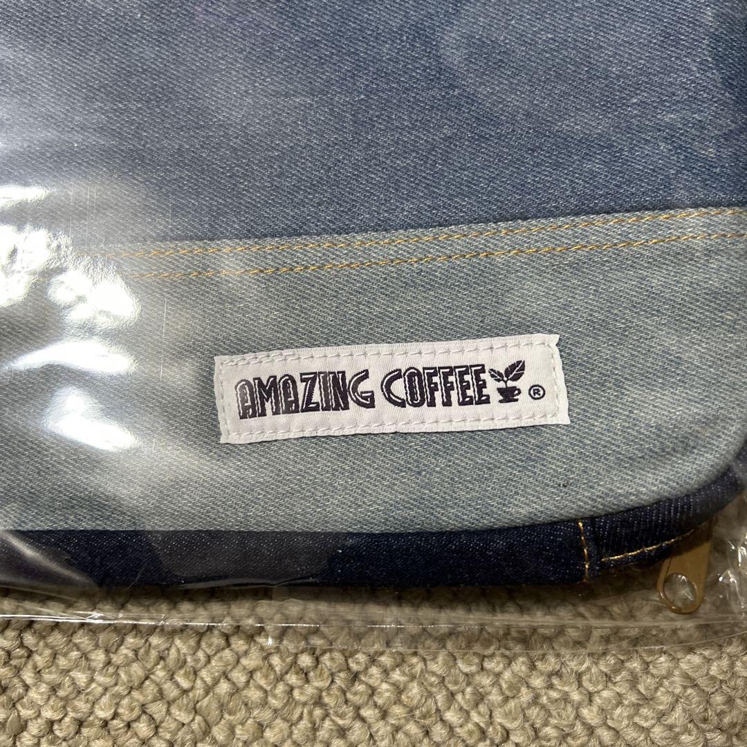 AMAZING COFFEE アメコDENIM デニム クッション マルチケース Amazon.co.jp: アメージングコーヒー DENIM マルチケース アメコ