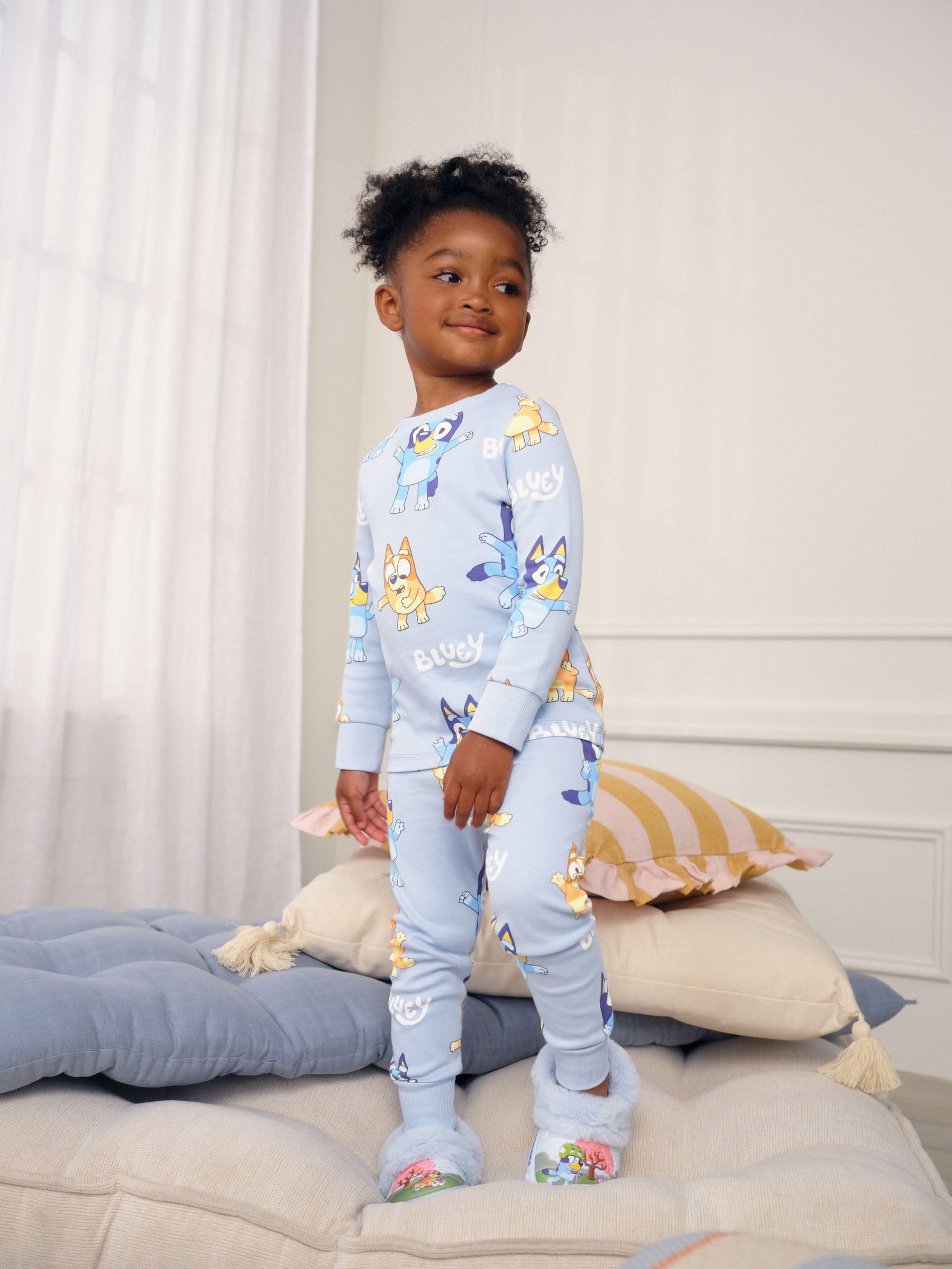 NEXT Mädchen Kuschelpyjamas mit Bluey