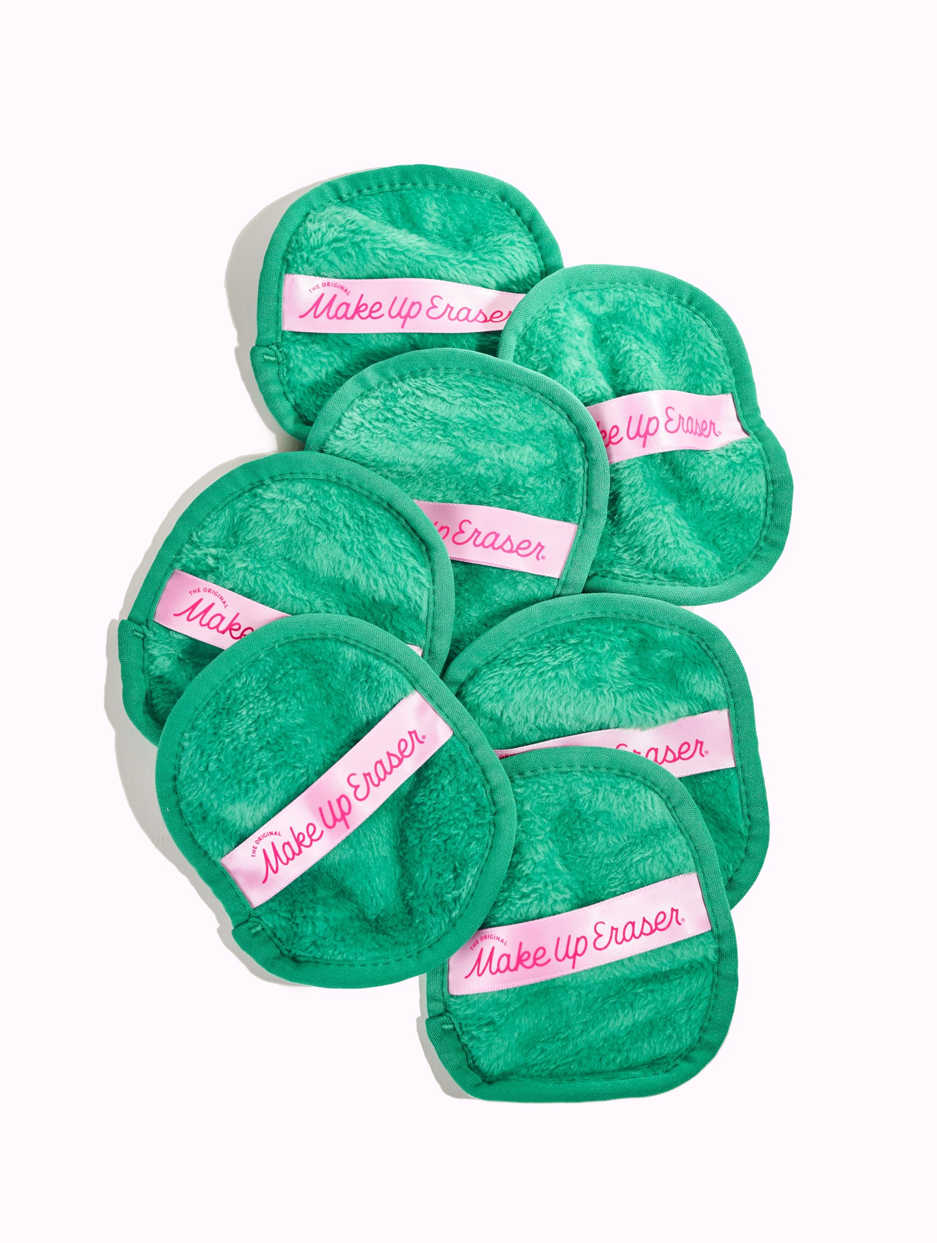 7-Day Set, Erase All Makeup with Just Water, Including Waterproof Mascara, Eyeliner, Foundation, Lipstick, Sunscreen, and More! 7ct: Recycled Green 7 Count (Pack of 1)
