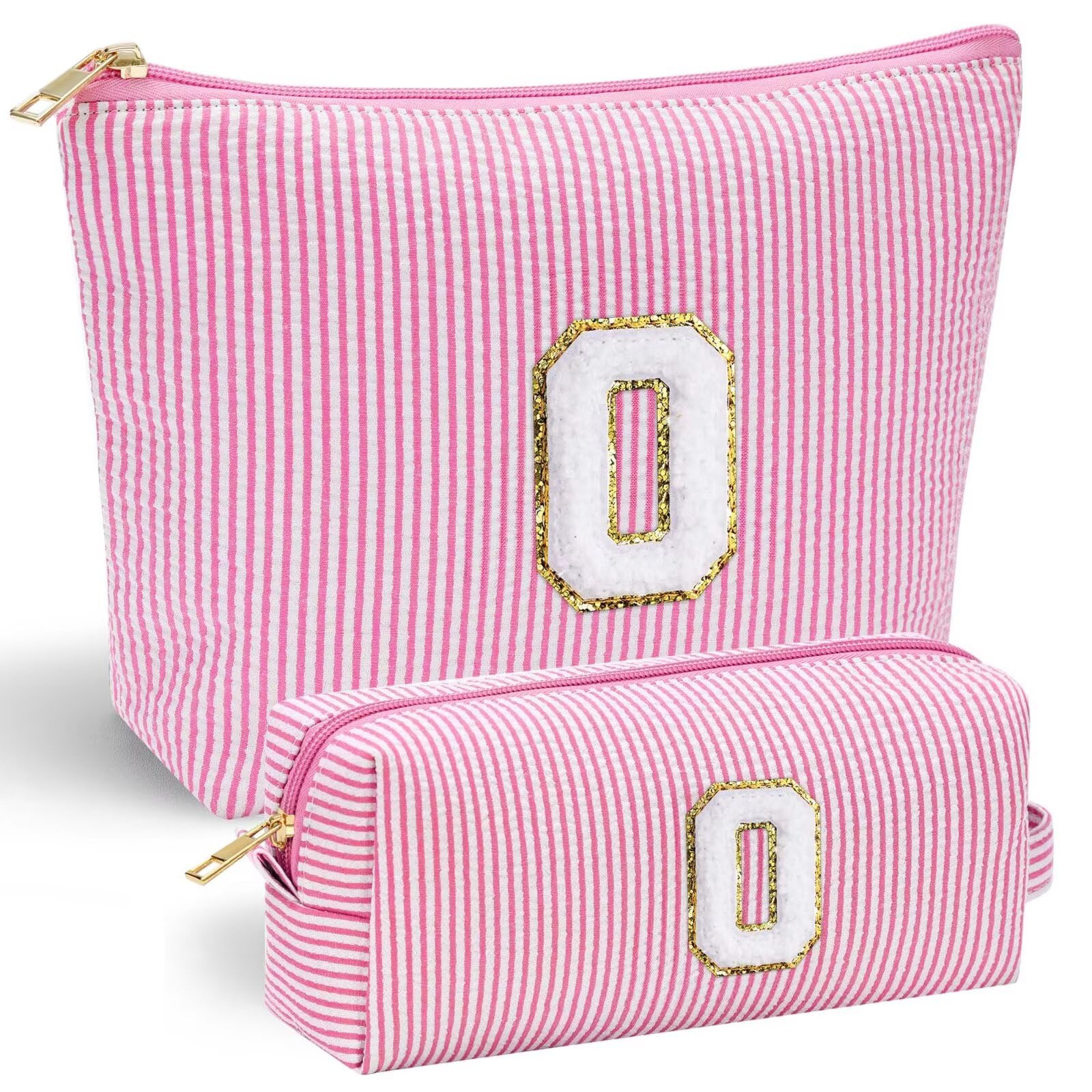 YOOLIFE Geschenk Mädchen Damen - Kosmetiktasche Damen Reise Make up Tasche Schminktasche Mädchen mit Buchstaben, Geburtstagsgeschenk für Frauen Teenager Mädchen Freundin Schwester Mama