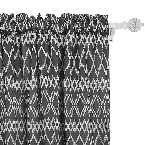 Geometric Pattern Curtains Amazon Com