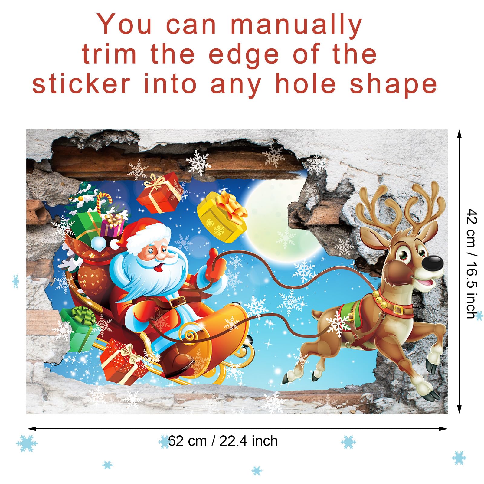 STICKERS,--autocollants Muraux En Bouquet De Roses, 23.1CM × 23.2CM, Peinture Classique, Décor