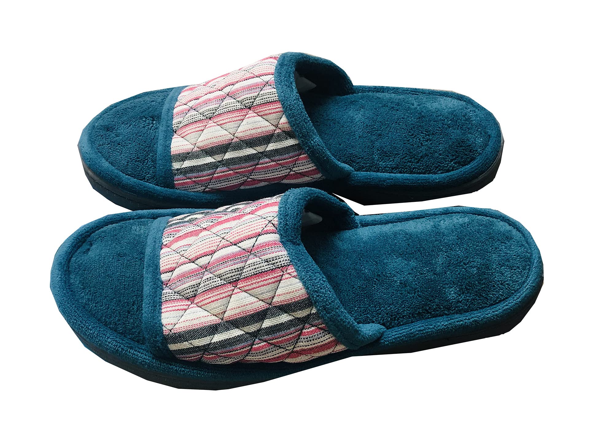 IsotonerWomen's Diamond Quilted Microterry Renae Slide