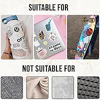 Vista 3 de ZURRAM Adhesivo motivacional de Positive Minds Positive Vibes, vinilo impermeable, inspirador positivo para la vida, calcomanías para laptop