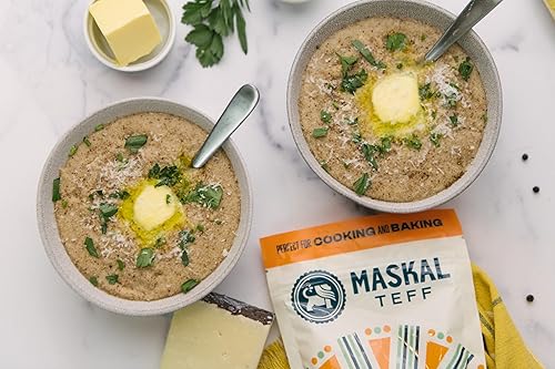 Miniatura 4 de Maskal Teff Grano de Teff marfil, 14 onzas