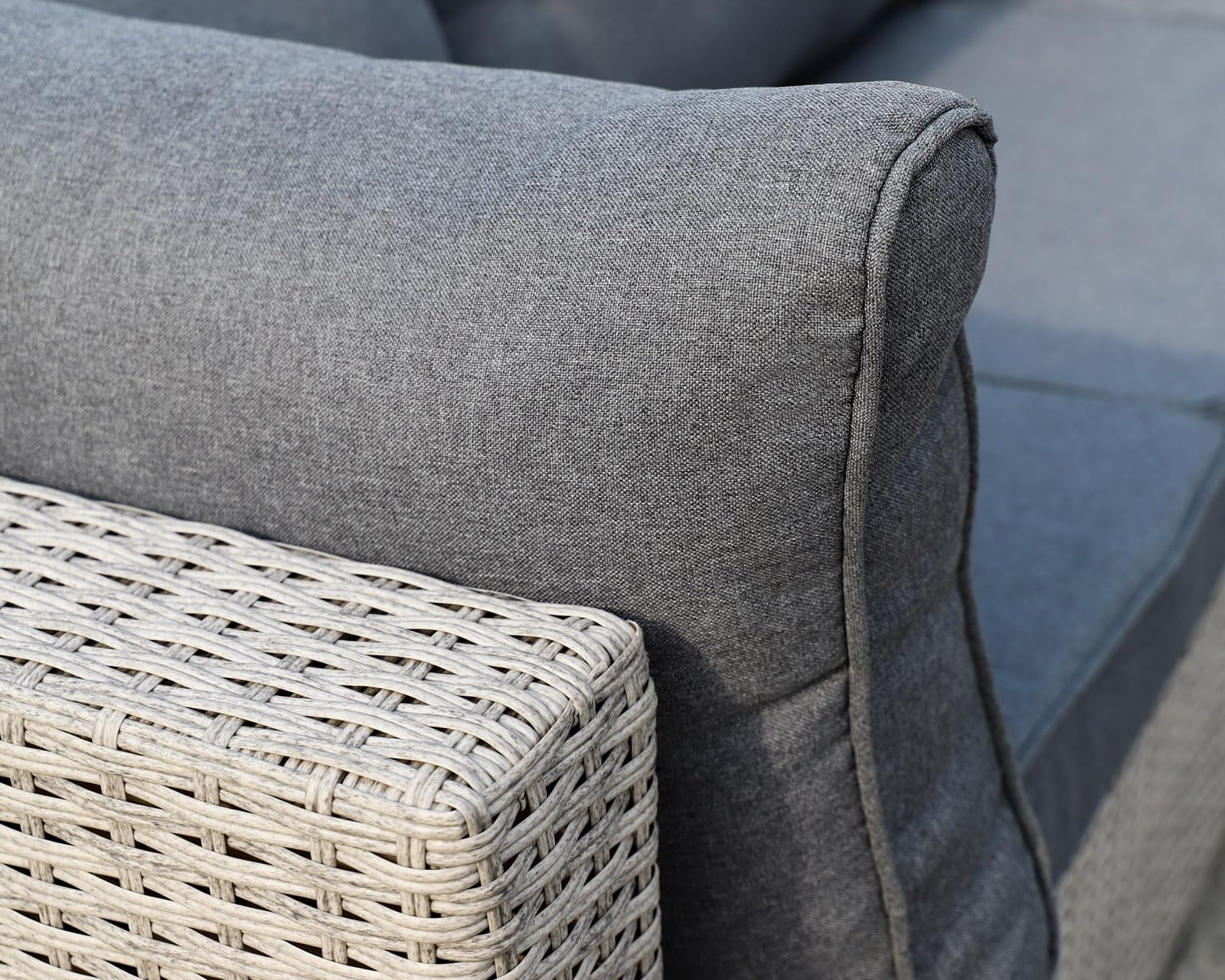 Premium Lounge Sessel Polyrattan Sofa Gartenmöbel Rattansessel 85 x 75 x 65 cm (BxTxH)