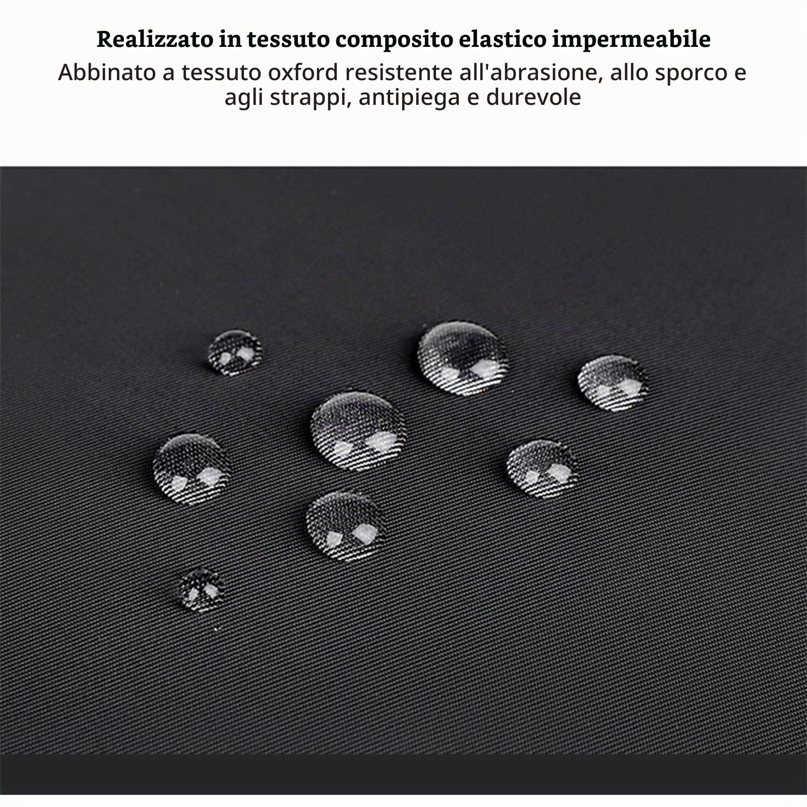 Elprico Grande zaino da viaggio con pompa, bagaglio a mano sottovuoto espandibile da 36 a 55 l, grande capacità, impermeabile zaino sottovuoto per computer portatile da 17,3 pollici