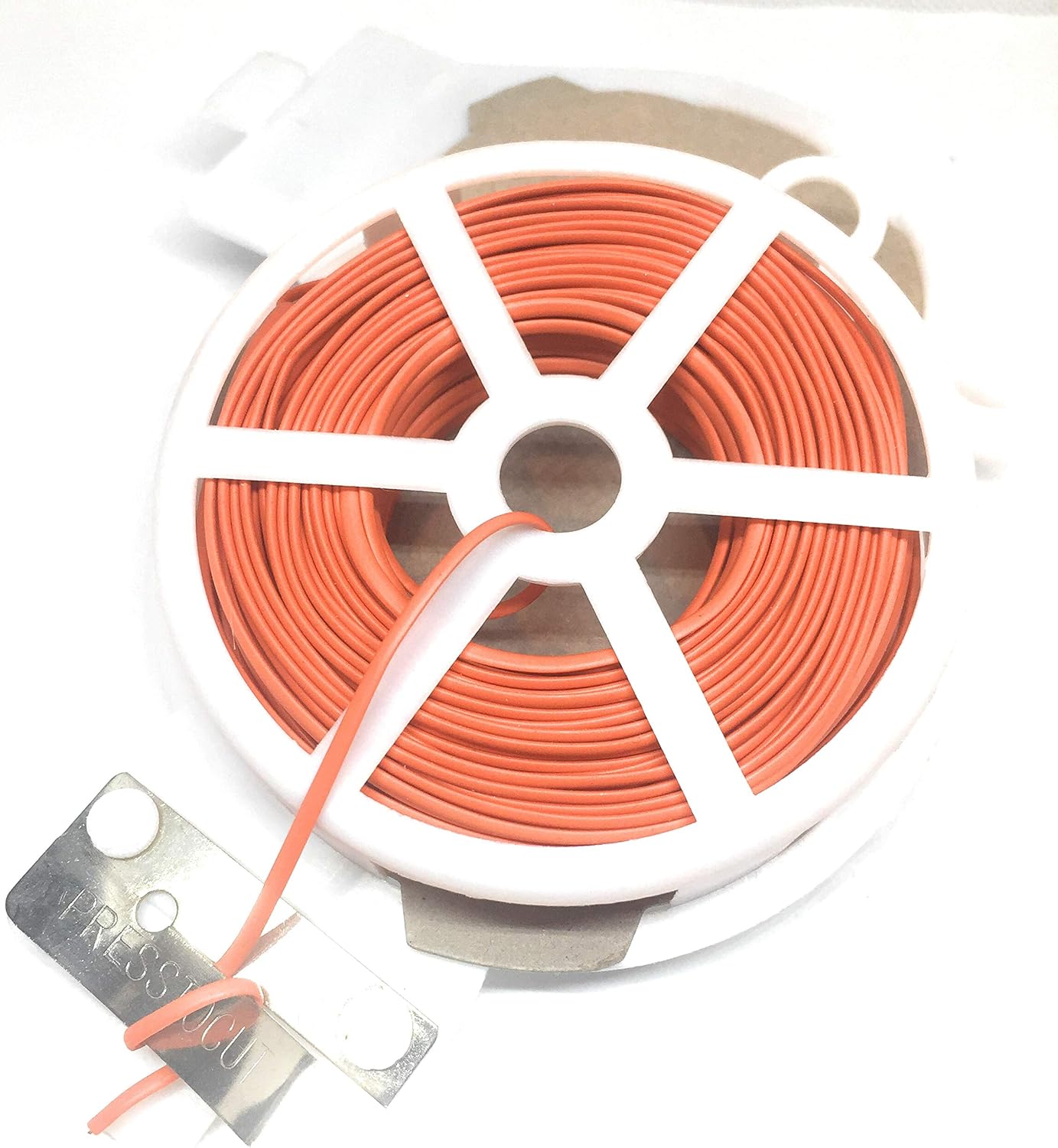 Weststone - 65ft (20m) Plastic Oval Twist Tie Spool with Cutter (Any Color -3pcs)
