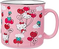 Vista 12 de Silver Buffalo Sanrio Hello Kitty Taza de Cerámica Camper, 20 onzas
