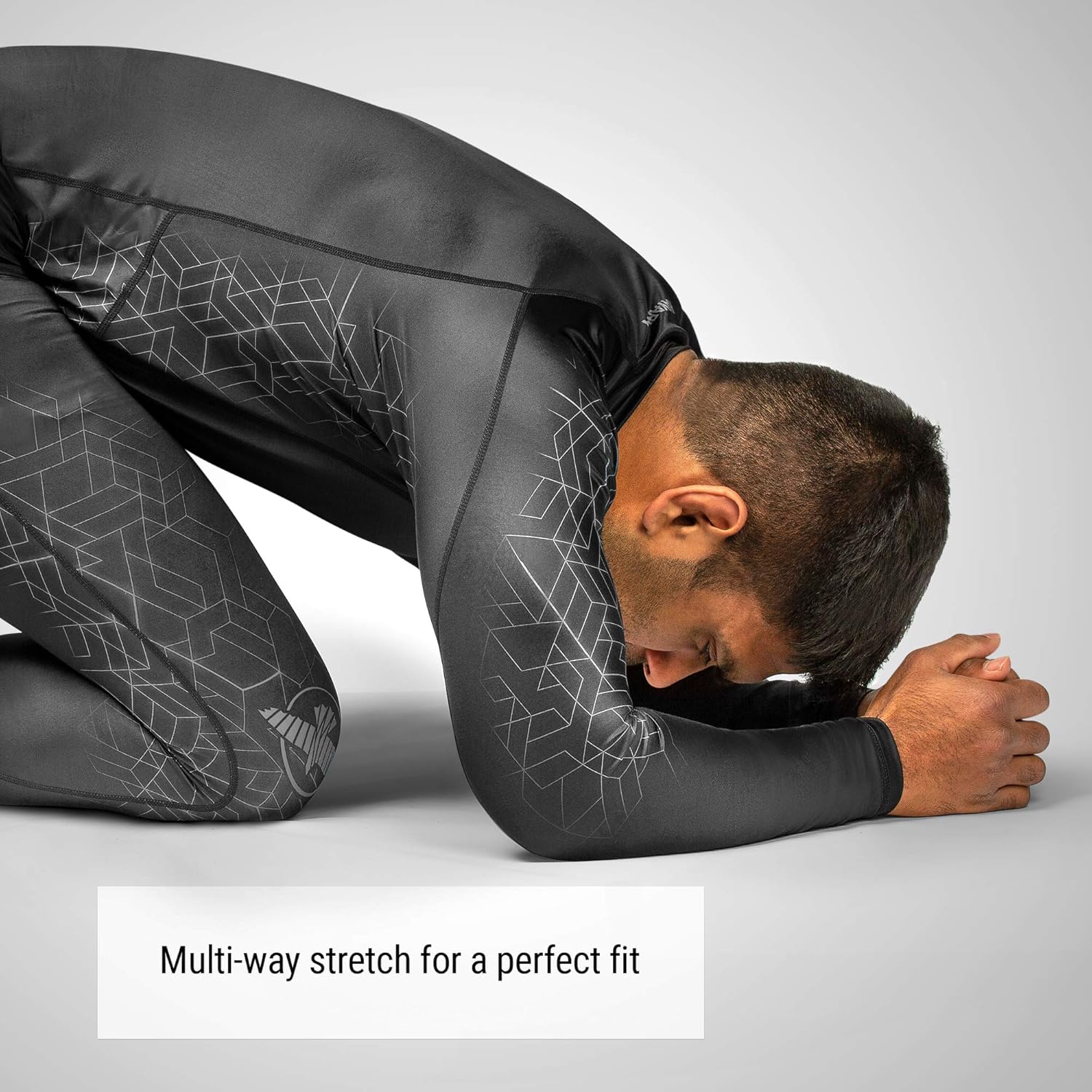 Hayabusa Geo Long Sleeve Jiu Jitsu Rashguard - Image 6