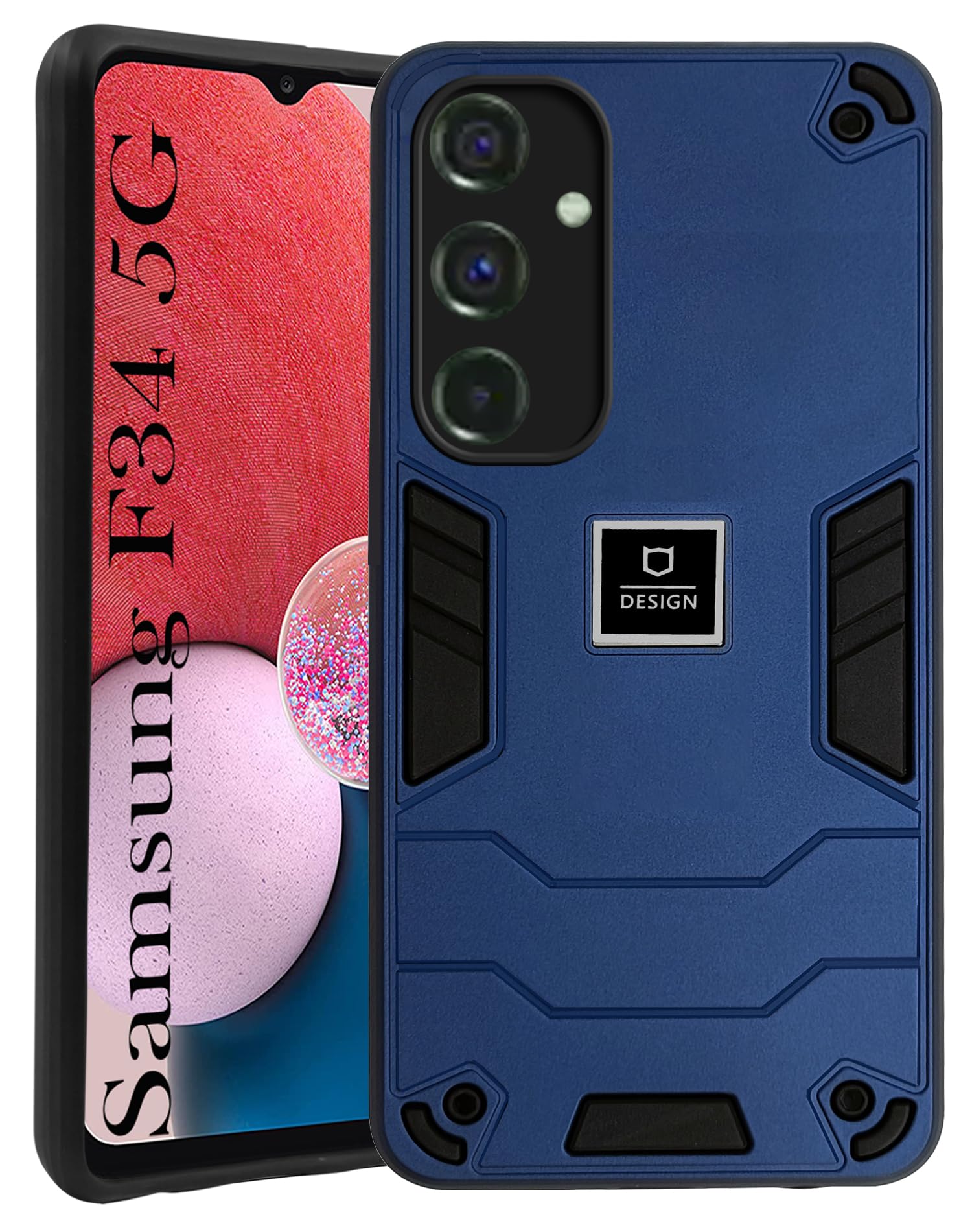 Jkobi Back Cover Case for Samsung Galaxy F34 5G (Lightweight Hybrid Shockproof Polycarbonate| Slim Blue) (B0CJVNYFD8) Amazon Price History, Amazon Price Tracker