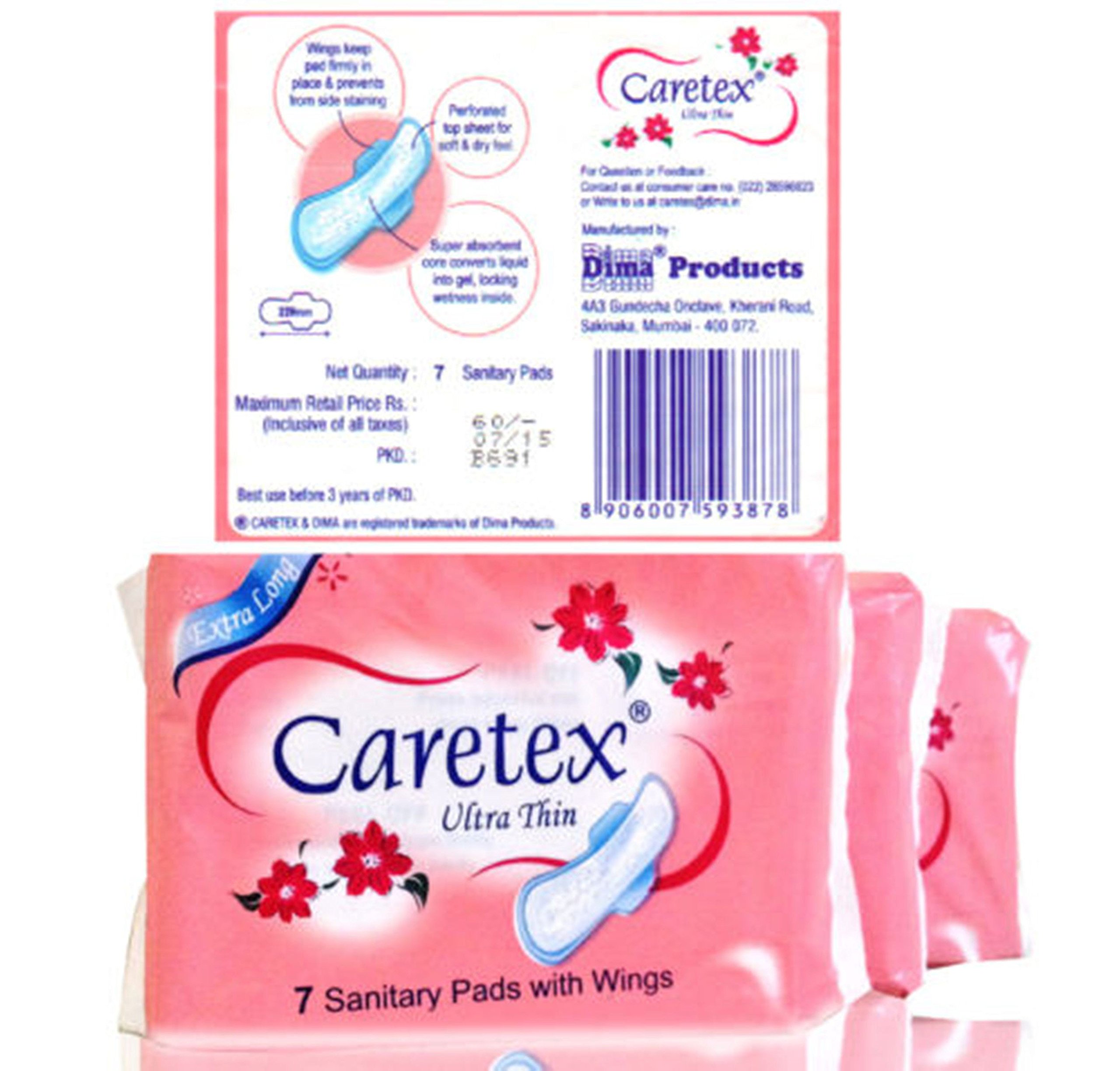 Ultra Thin Sanitary Pads with Wings 320mm (15)