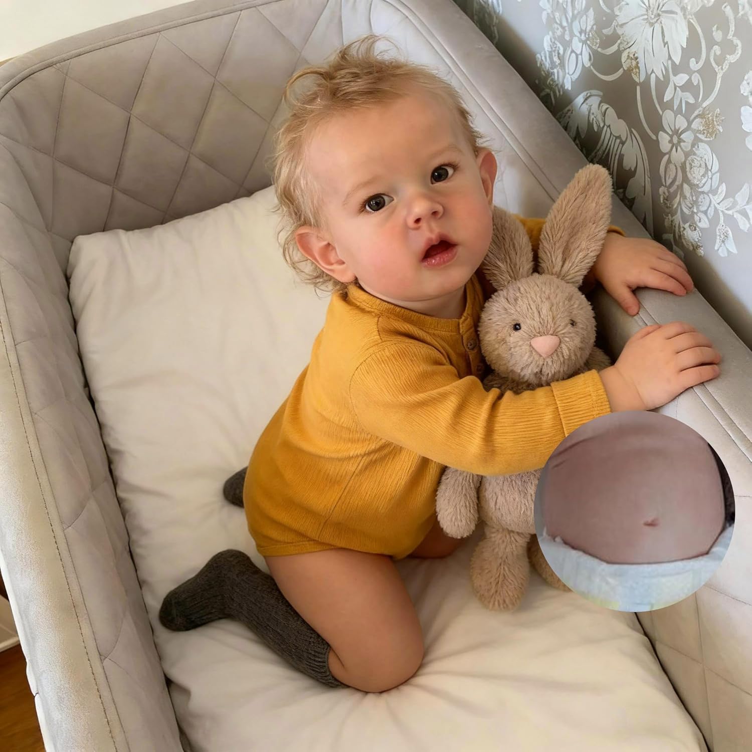 Anano Reborn Baby Dolls Silicone Full Body Boy 20 Inch Realistic Silicone Baby Doll Full Body Lifelike Newborn Babys Doll Reborn Babies Toddler Dolls Anatomically Correct