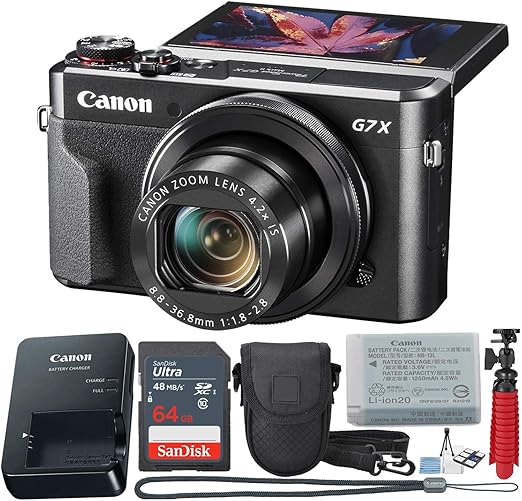 Canon PowerShot Digital Camera G7 X Mark II with WiFi
