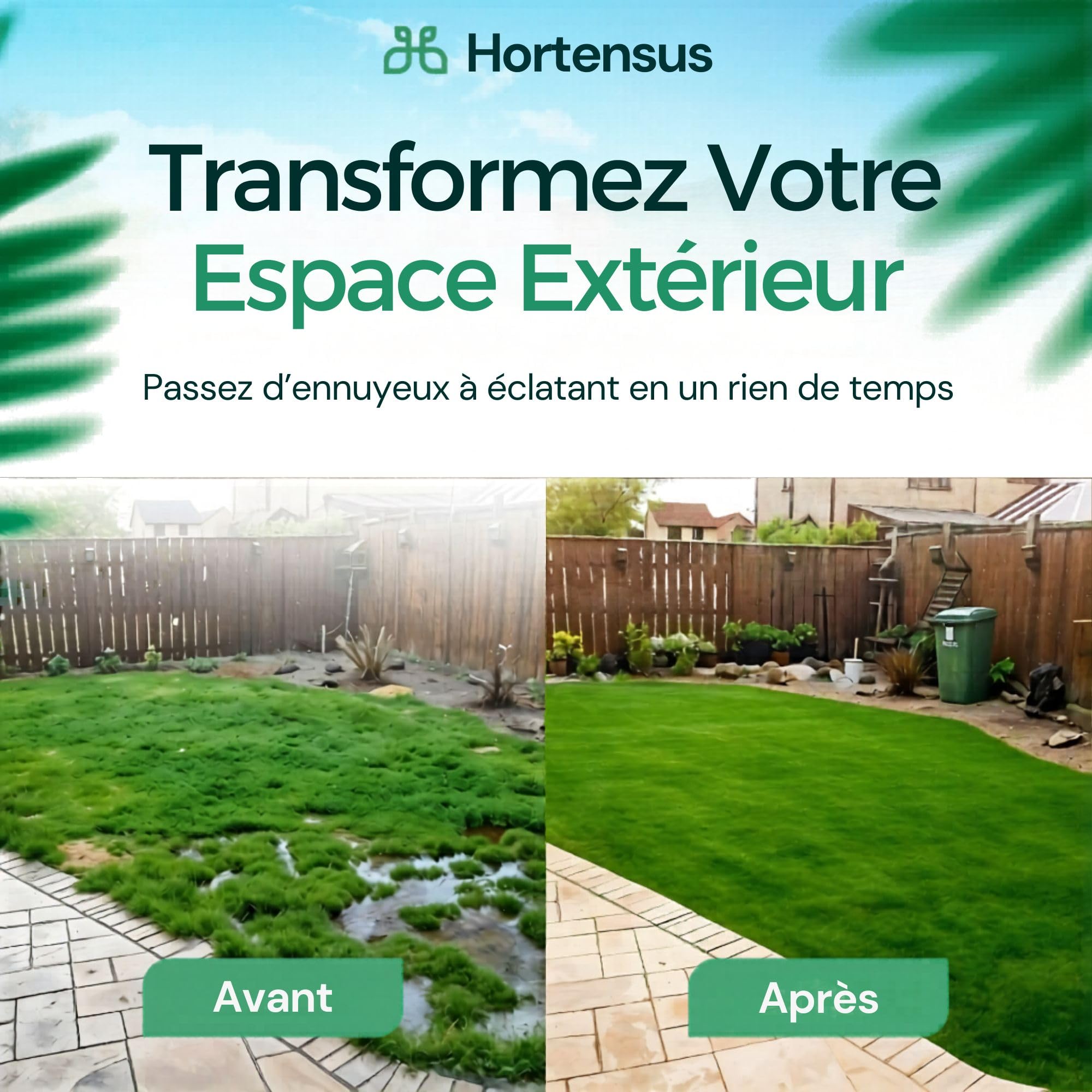 Tapis Gazon Artificiel 1 x 4m
