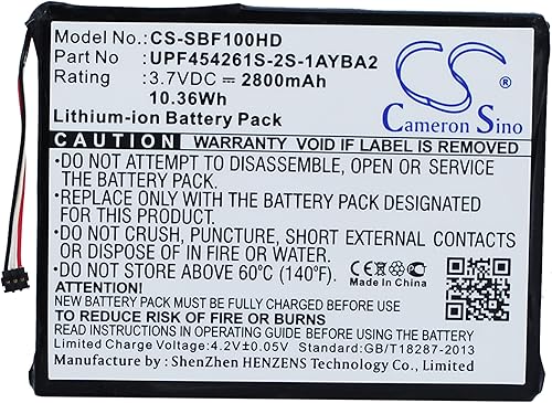 Miniatura 5 de Batería de repuesto para SEAGATE 1AYBA2 1AYBA4 STCK1000100 STCV2000100 Wireless Plus 2TB Wireless Plus pieza de desmontaje NO UPF454261S-2S-1AYBA2