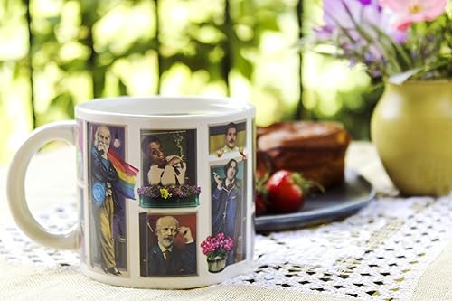 Miniatura 7 de Taza que cambia de calor Great Gays – Añade café y famosos gays de la historia salen del armario