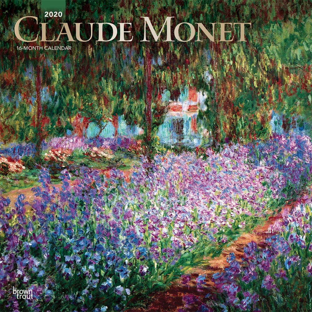 Claude Monet 2020 - 16-Monatskalender: Original BrownTrout-Kalender [Mehrsprachig] [Kalender] (Wall-Kalender)