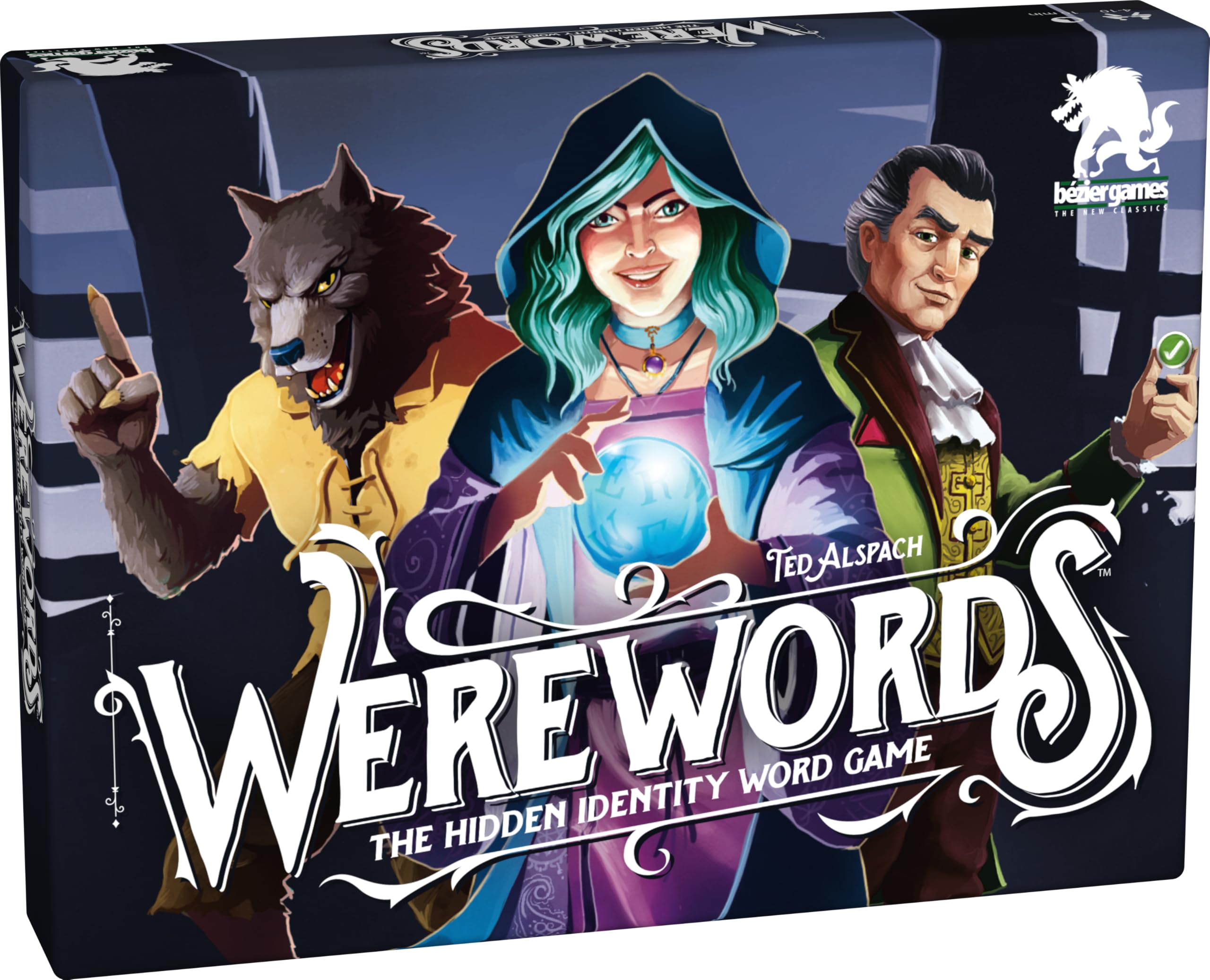 Bezier Games | Werewords | Card Game | Ages 8+ | 4-10 Players | 10 Minutes Playing Time