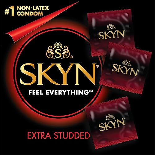 Miniatura 12 de SKYN Excitation - Preservativos lubricados sin látex, 12 unidades