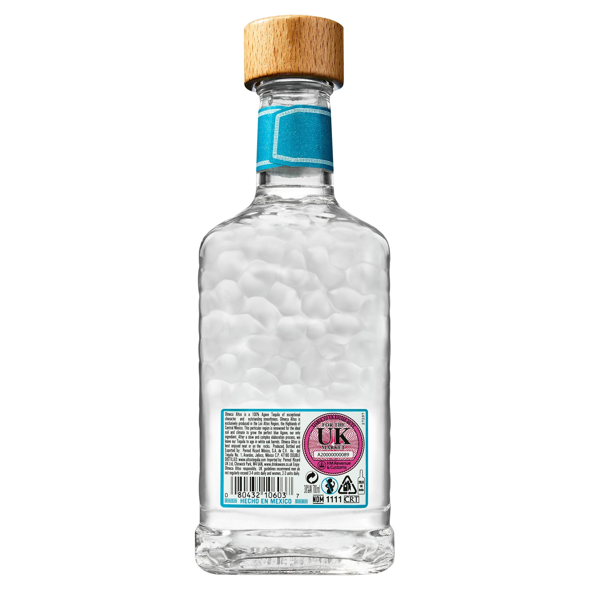 Olmeca Altos 100% Agave Plata Tequila Tequila (1 x 0.7 l)