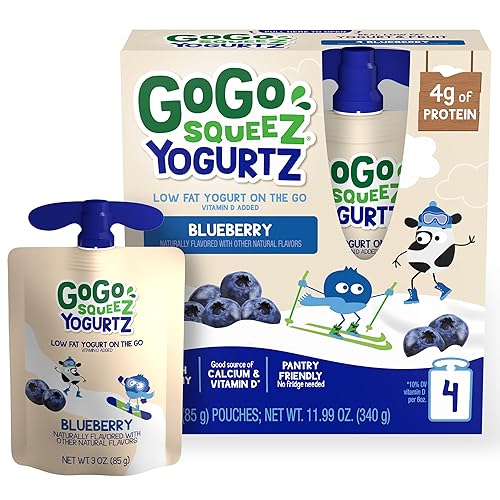 GoGo squeeZ yogurtZ plátano 3 onzas