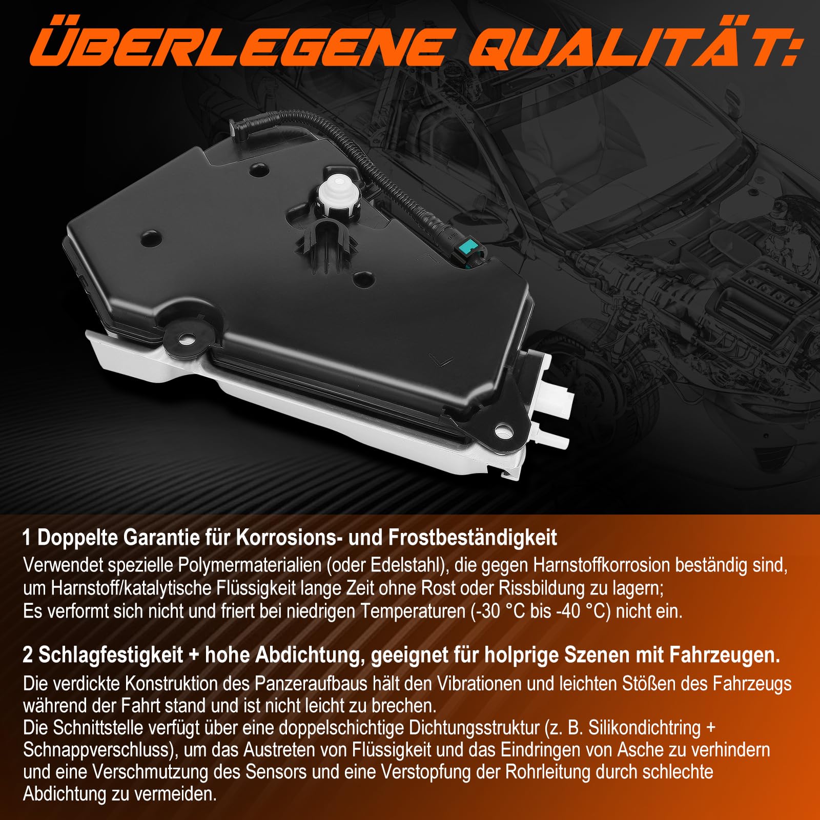 Filtro DPF additivo carburante serbatoio adatto per Citroën C4 II NC, DS4 NX 1.6 2.0; DS DS4/DS4 Crossback NX 1.6 2.0; Peugeot 3008 SUV M4, MC, MJ, MR 1.5 1.6 2.0 Hybird#1613704580