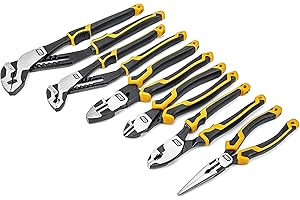 GEARWRENCH 82204C 6 Pc. Pitbull Dual Material Mixed Plier Set