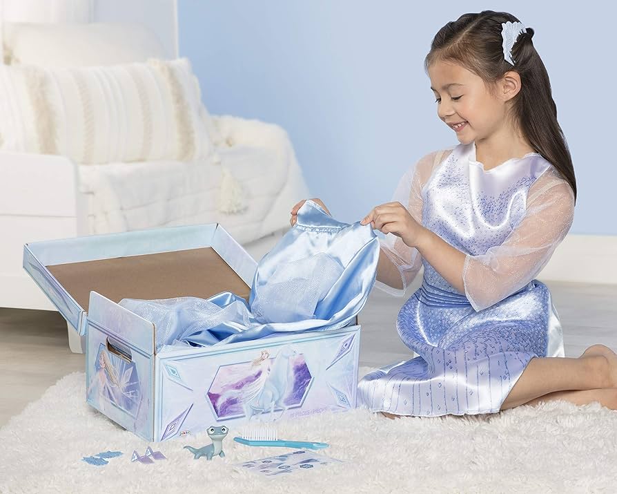 Amazon.com: Disney Frozen 2 Elsa's Journey Dress Up Trunk