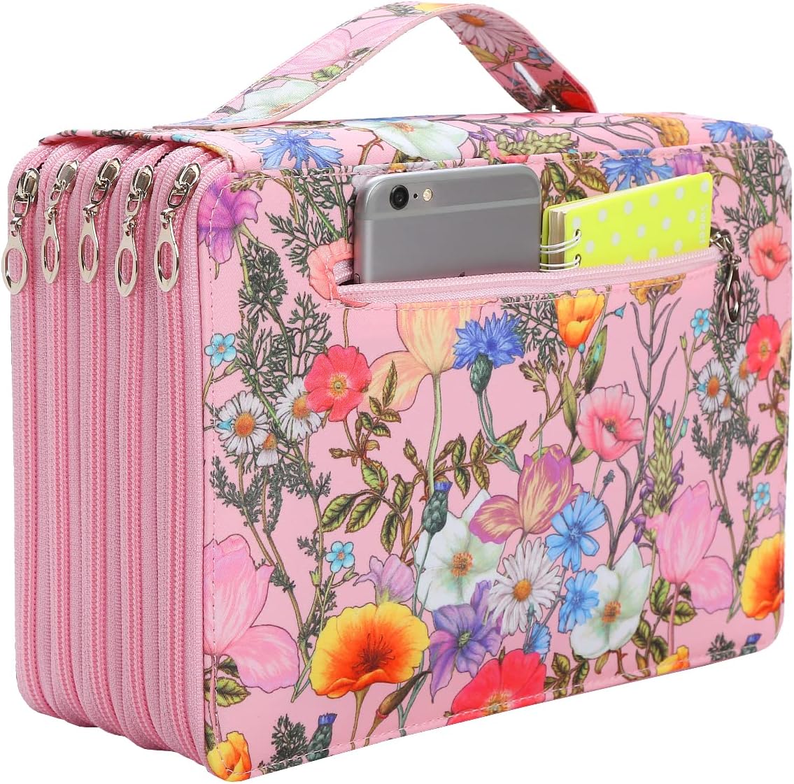 YZK 252 Slots Colored Pencil CaseTwill Oxford Pencil