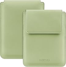 HoYiXi Funda Portátil 6 Pulgadas eBook Reader Compatible Kindle 2025-2012/6" All-New Kindle/Kobo/Tolino,Funda de Cuero Ligero Bolsa para Ebook de 6 Pu
