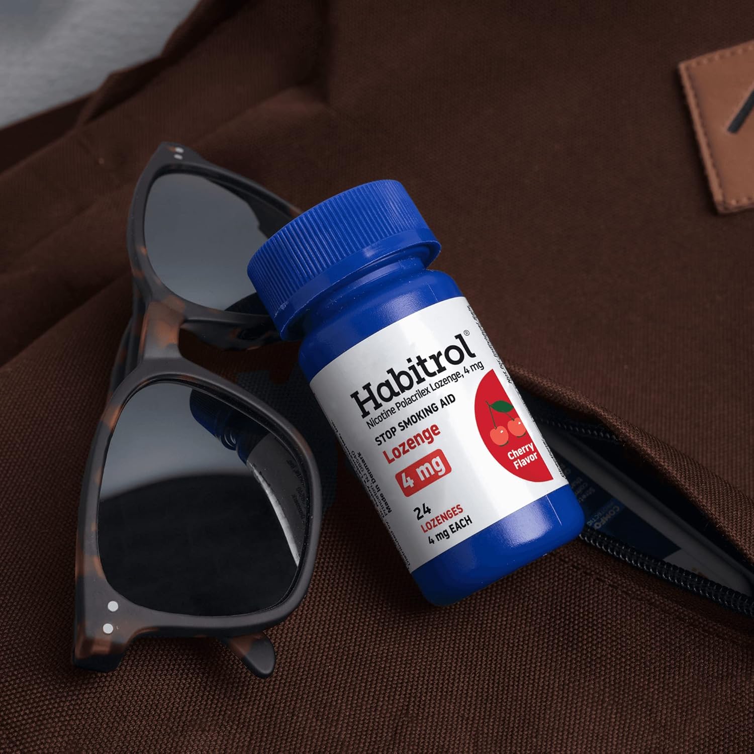 Habitrol Nicotine Lozenges 4 mg Cherry Flavor – 72 Count – Stop Smoking Aid – Reduce Cravings and Withdrawal Symptoms : Health & Household