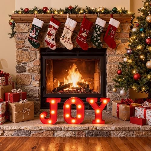 Miniatura 3 de Letrero LED de Navidad JOY