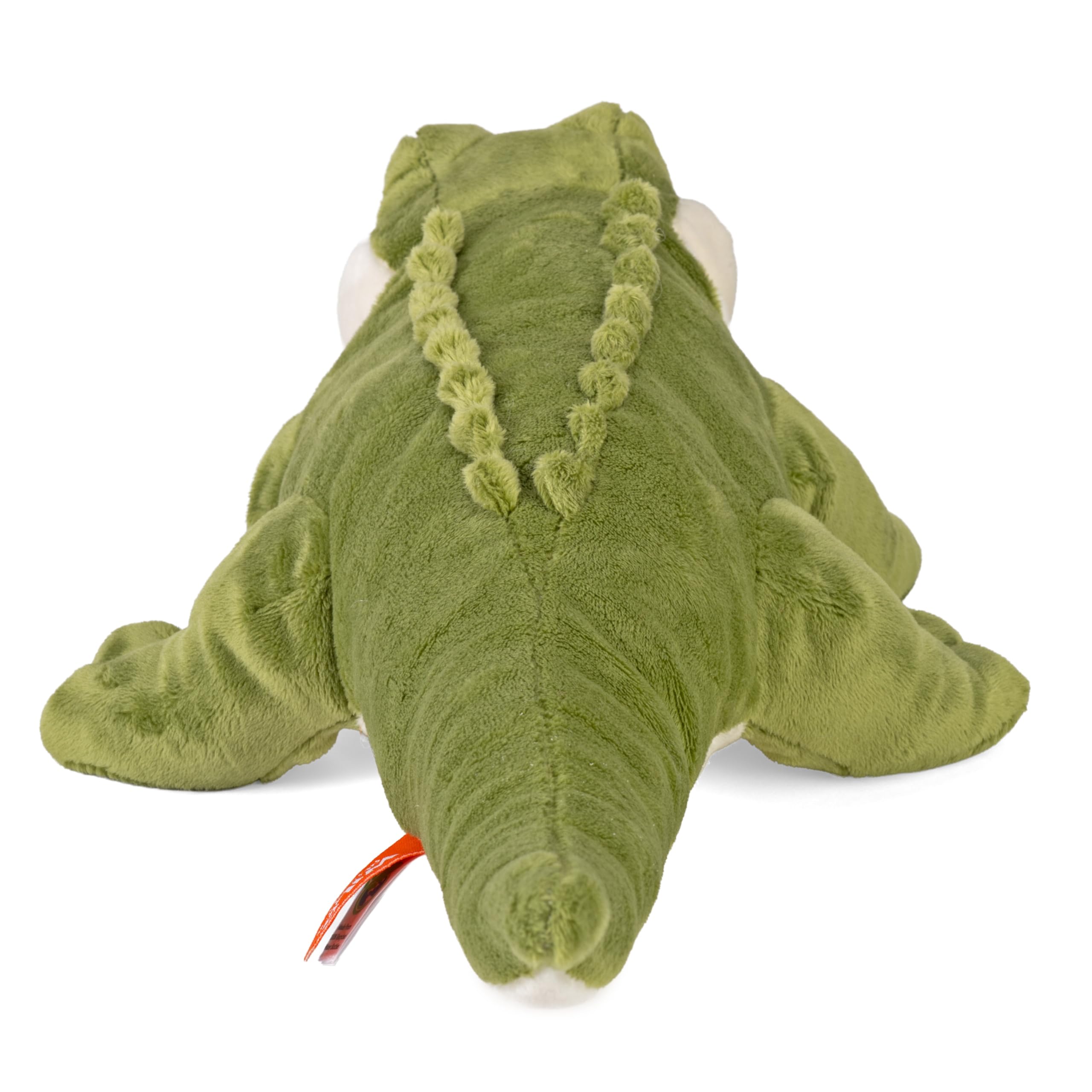 Wild Republic Ecokins Alligatore, Peluche Per Bambini 30 cm, Peluche Di Qualità, Regalo Di Compleanno, Giocattoli Ecologici, Creato Riciclando 16 Bottiglie In Plastica