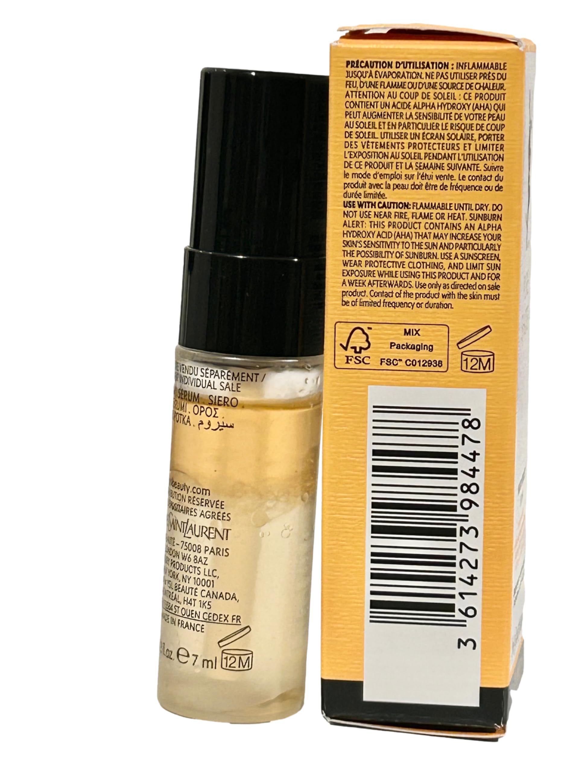 Amazon.com: Yves Saint Laurent YSL PURE SHOTS Night Reboot Serum